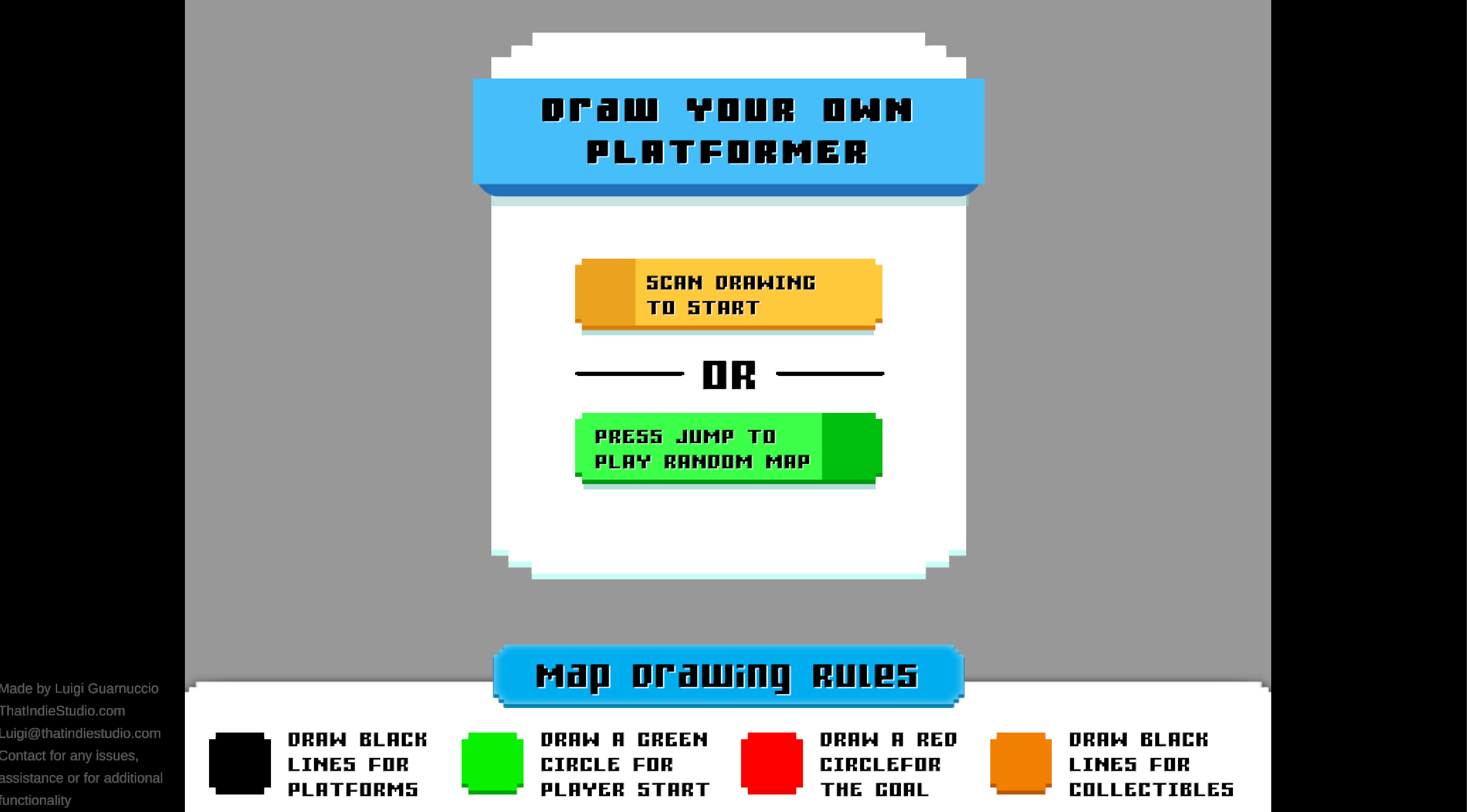 Draw your own platformer – Concept Post